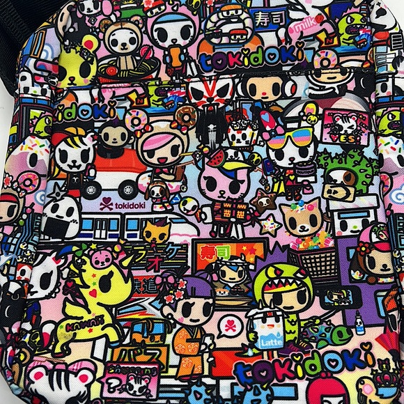 Tokidoki Super Cute Multicolored Crossbody Bag Purse 🌸🌸 - Picture 4 of 6